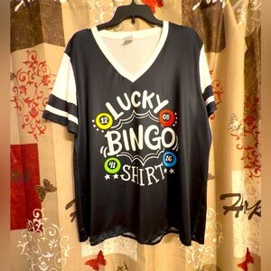 Lucky Bingo Graphic T-Shirt